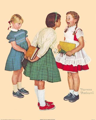 Missing Tooth - Poster by Norman Rockwell (11 x 14)