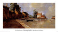 Morning Harbor by Ted Goerschner 39.380x21.630 Art Print Poster