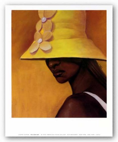 Yellow Hat (petite) by Laurie Cooper - 10 x 8 inches - Fine Art Print / Poster