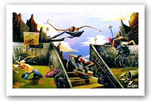 artworkforless.com The Daily Grind by Frank Morrison - 24 x 34 inches - Fine Art Print/Poster