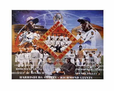 Negro League Baseball - Edward Clay Wright | Art Print Poster