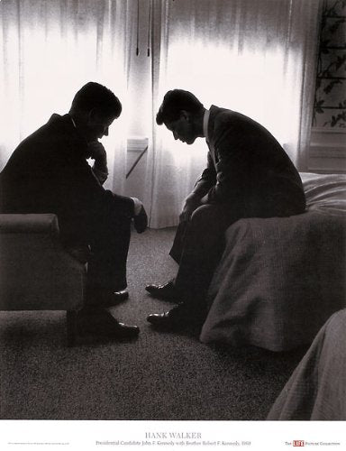 John Kennedy Robert Kennedy Hank Walker President Print 22x28 Poster