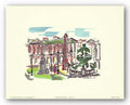 Bruce Teleky Parisian Street Scene #12 by Claude Rodewald 5.75"x8.25" Art Print Poster