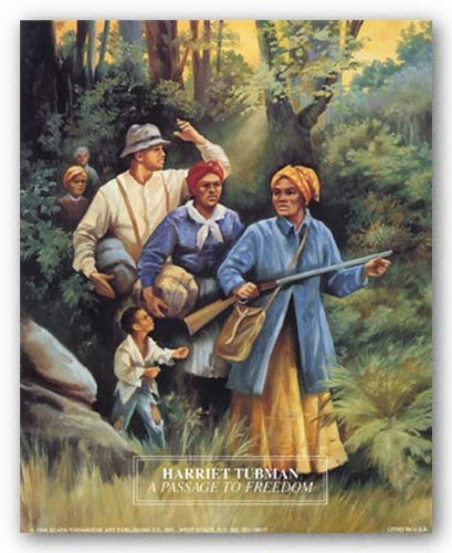 Bruce Teleky Harriet Tubman: A Passage to Freedom 10"x8" Art Print Poster