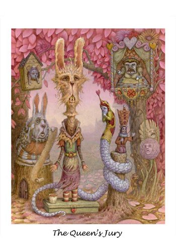 Bruce Teleky The Queens Jury by Matt Dangler 15.5"x12.25" Art Print Poster