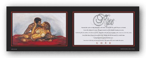 Kiss - Statement Edition by Kevin Williams (WAK) 12"x36" Art Print Poster