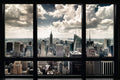 Pyramid America New York Window Poster Art Print