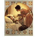 Mother's Little Angel by Norman Rockwell - 15 x 12 inches - Fine Art Print / Poster