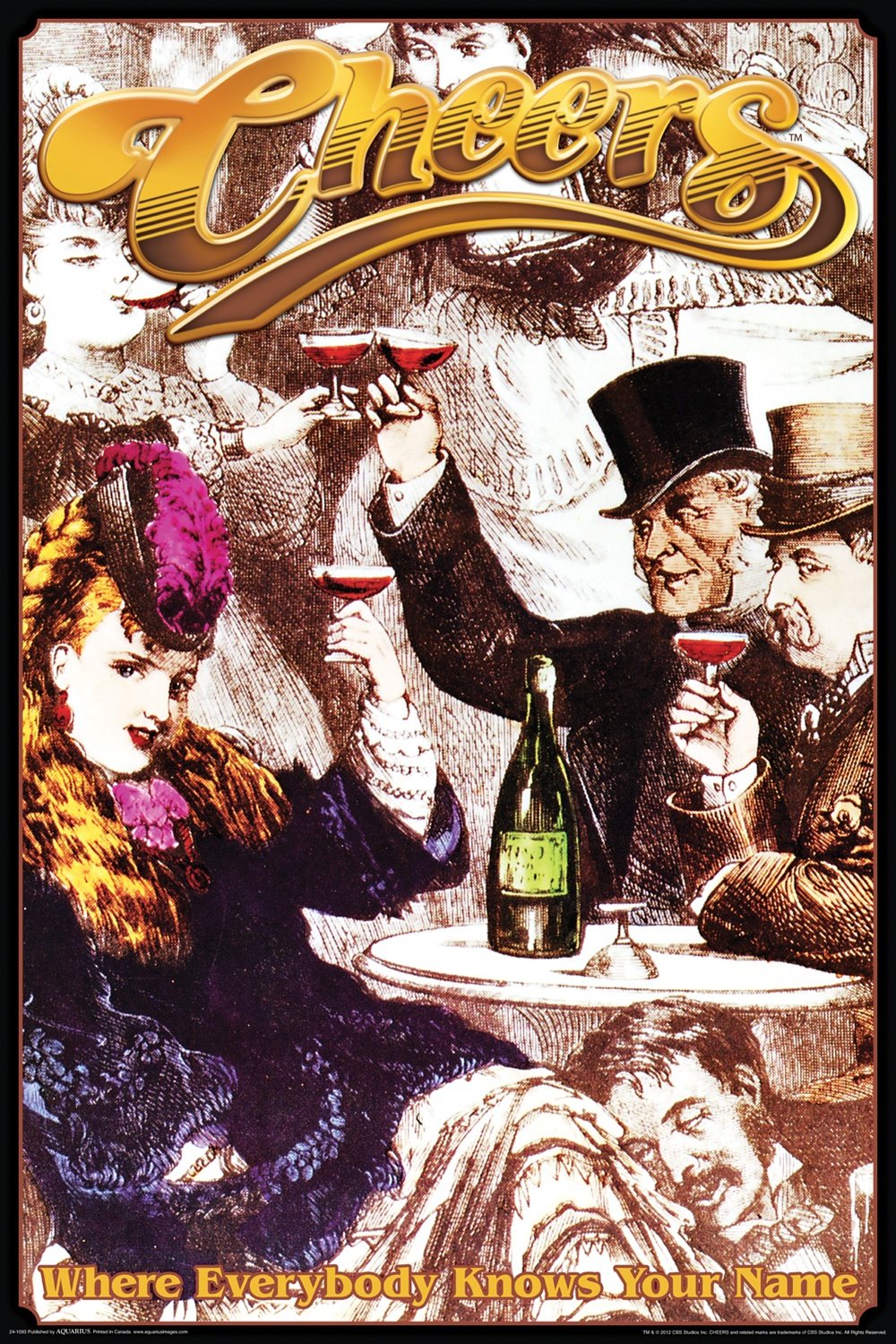 NMR 241093 Cheers Art Decorative Poster