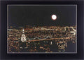 New York (Nighttime) by Louis Jawitz - 24 x 34 inches - Fine Art Print / Poster