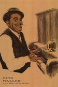 Fats Waller Art Print by Clifford Faust 12 x 18in