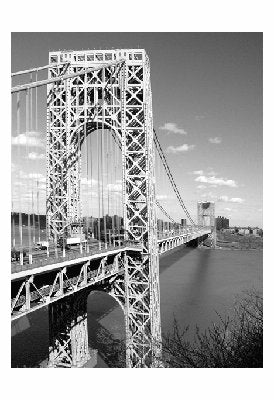 George Washington Bridge by Igor Maloratsky - 19 x 13 inches - Fine Art Print / Poster