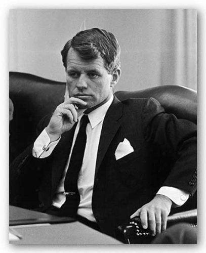 Bruce Teleky Robert F. Kennedy at The White House, 1964 by Yoichi Okamoto 10"x8" Art Print Poster