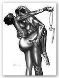 Lock and Key United by Kevin Williams (WAK) 24"x32" Art Print Poster African-American by Bruce Teleky
