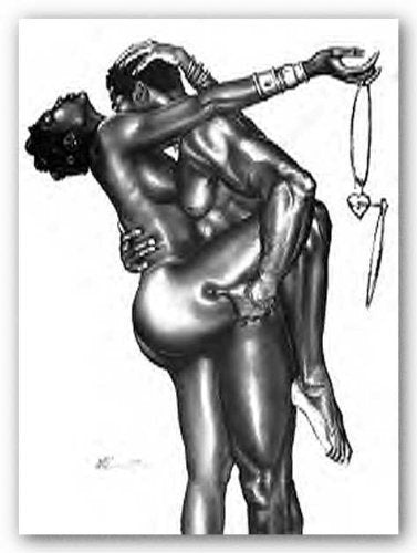 Lock and Key United by Kevin Williams (WAK) 24"x32" Art Print Poster African-American by Bruce Teleky