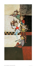 Musicians (Les Musicienc) by Graciela Rodo Boulanger Playing Music Fine Art Print Poster (20 3/8 x 36 3/4")