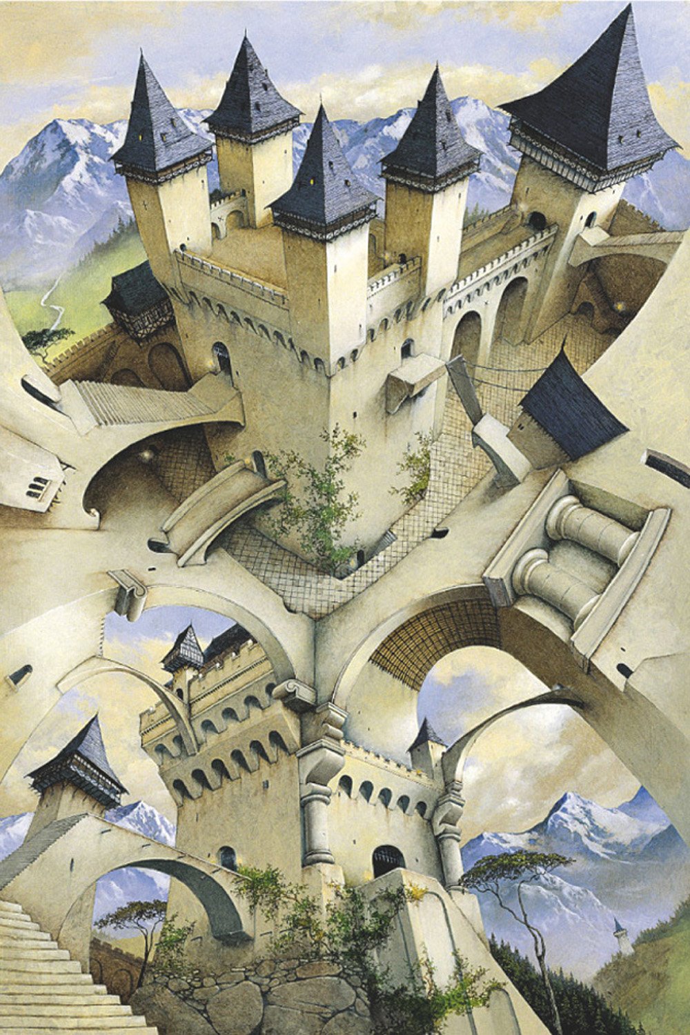 Studio B Castle of Illusion Poster