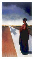 The Road by Laurie Cooper 15.63X28.00. Art Poster Print