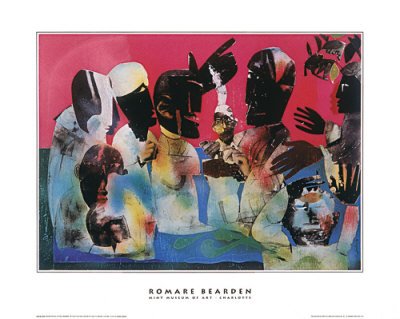 Carolina Shout - Poster by Romare Bearden (30 x 24)