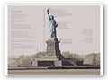 Statue of Liberty Architecture by Phil Maier 12"x16" Art Print Poster