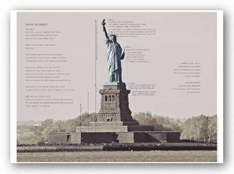 Statue of Liberty Architecture by Phil Maier 12"x16" Art Print Poster