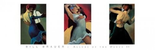 Allure of the Dance II Poster Print by Bill Brauer (36 x 12)