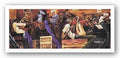 Bruce Teleky Backstage by Frank Morrison 14.125"x35.75" Art Print Poster
