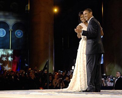 Bruce Teleky President and First Lady Dance at The 56th Inaugural Ball Washington DC 2009 10"x8" by