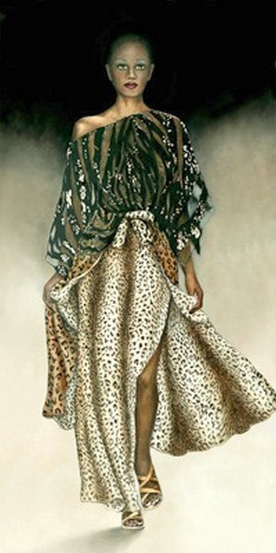 Catwalk by Consuelo Gamboa - 38 1/2 x 22 inches - Fine Art Print / Poster