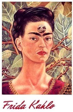 Frida Pensando En La Muerta Poster Print (18 x 28)