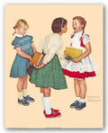 Missing Tooth by Norman Rockwell 14"x11" Art Print Poster
