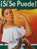 Image Conscious Rosita (Sí Se Puede) by Robert Valadez 18"x24" Art Print Poster