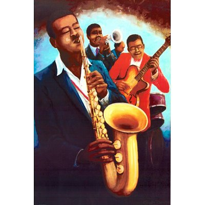 Romeo Downer (The Musicians) Art Poster Print