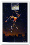 artworkforless.com Alpha Fly Slam by Frank Morrison - 34 x 24 inches - Fine Art Print/Poster