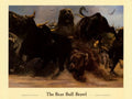 Bruce Teleky The Bear Bull Brawl by Adrian De Rooy 36"x27" Art Print Poster