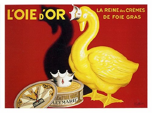 L'Oie d'Or by Leonetto Cappiello - 23 7/8 x 32 1/2 inches - Fine Art Print / Poster