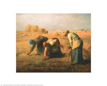 Gleaners - Poster by Jean Francois Millet (20 x 16)