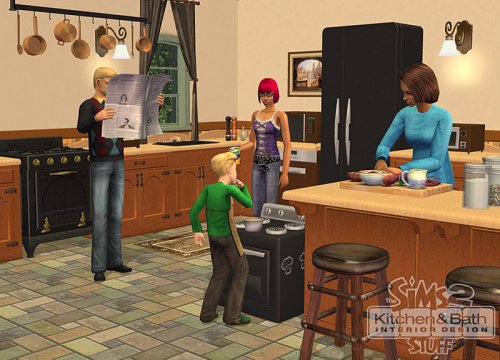 The Sims 2: Kitchen & Bath Interior Design Stuff - PC