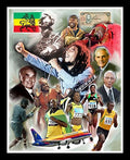 The Poster Corp Jamaica: Out of Many One By Wishum Gregory (11 x 8.5 Inches - Black Frame)