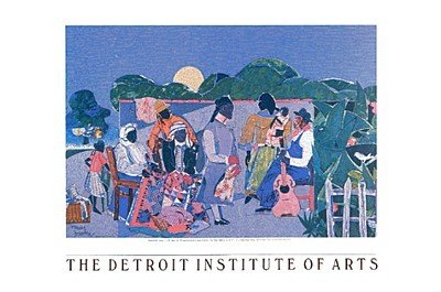 Quilting Time * - Romare Bearden | Art Print Poster