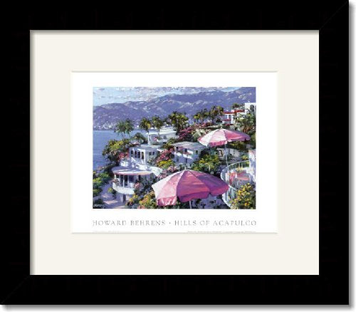 Hills of Acapulco (small) - Howard Behrens | Art Print Poster