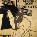 Lyceum - Don Quixote by William Nicholson & James Pryde - 38 x 38 inches - Fine Art Print / Poster