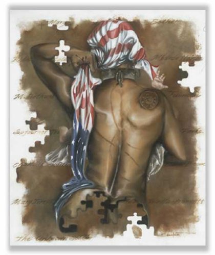 Bruce Teleky Unknown Soldier - Female - Limited Edition by Edwin Lester 24"x20" Art Print Poster
