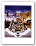 Tuskegee Airmen by Edward Clay Wright - 28 x 22 inches - Fine Art Print / Poster