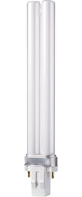 Philips 230128 Energy Saver Compact Fluorescent Non-Integrated 13-Watt PL-S 2-Pin Base Light Bulb, Cool White