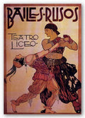 Bruce Teleky Bailes-Rusos (Russian Dancers) by Anonymous 36"x25" Art Print Poster
