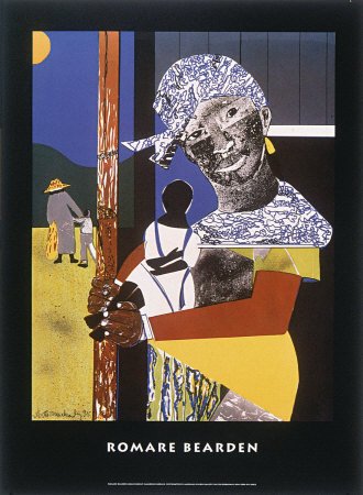 Come Sunday Art Poster Print by Romare Bearden, 22x30