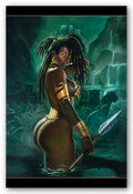 Bruce Teleky Warrior by Sterling Brown 32"x24" Art Print Poster