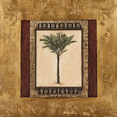 Stately Palm I by Mindeli 24x24 Art Print Poster