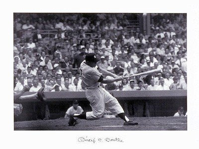 Mickey Mantle - Poster (32 x 24)